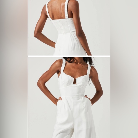 ASTR the Label Versailles White Jumpsuit - Picture 2 of 10